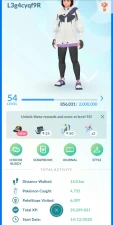 LV 54 ACCOUNT WITH 720K STARDUST CHEAPEST ON IGV