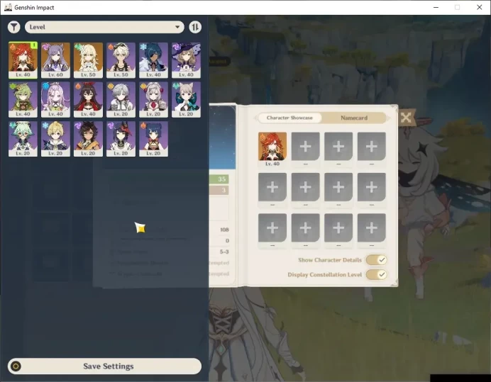 ASIA|AR 35|1 Limited + 1 (*5 Weapon)| Mavuika |Aquila Favonia|Low Main Quest|Reunion On|Mc Female|BD Unset|Take Mail|GI7198