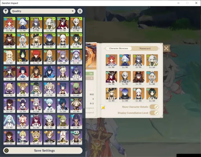 ASIA|AR 56|Rate On|12 Limit+ 4 (*5Wep)|[NilouC1+Skin,Chasca]+Sign,Furina,Flins,Arlec,Lauma,Nahida,etc|Mc Female|Take Mail|GI7193