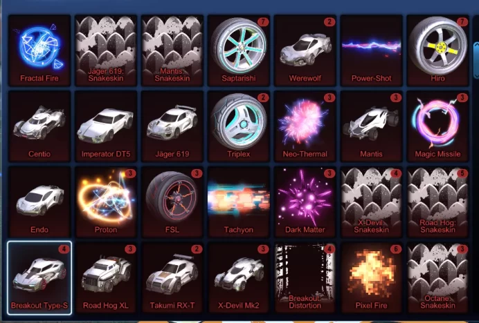 RL350 Acc with Fennec, 35+ BM's, Anodized Pearl, Level 1, Platform: Epic Games, PC
