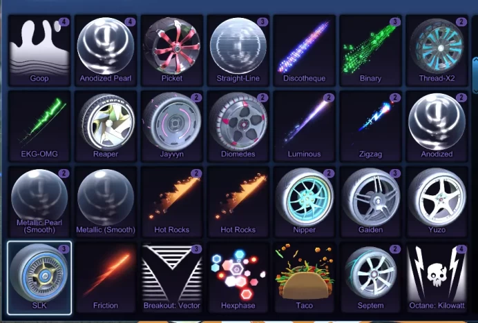RL353 TW Octane, Fennec, 30+ Car's, 40+ BM's, Level 1, Platform: Epic Games, PC