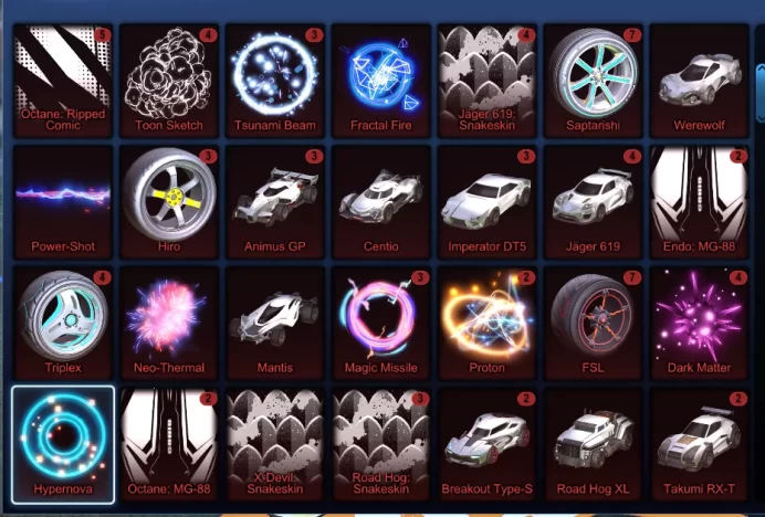 RL356 Fennec, Anodized Pearl, 30+ BM's, 30+ Car's, Platform: Epic Games, PC, Level 1