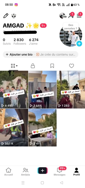 [Code A473] Local France / 2800 Followers +  6200 Likes / Very Cheap