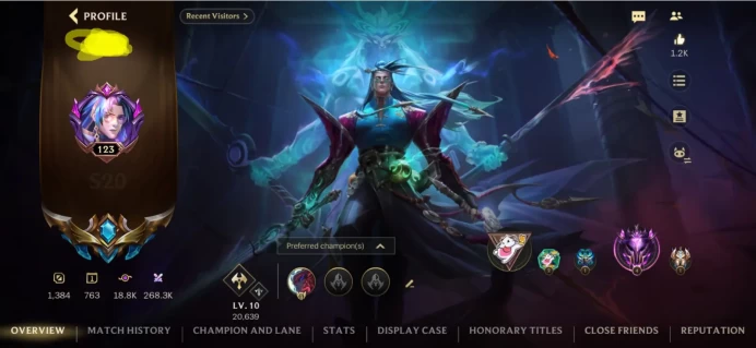[460][Android&İos][EU]Master+83Skin+Fiend Queller Yone , Fiend Queller Pyke , Soul Fighter Samira , Lunar Empress Morgana Exquisite Edition