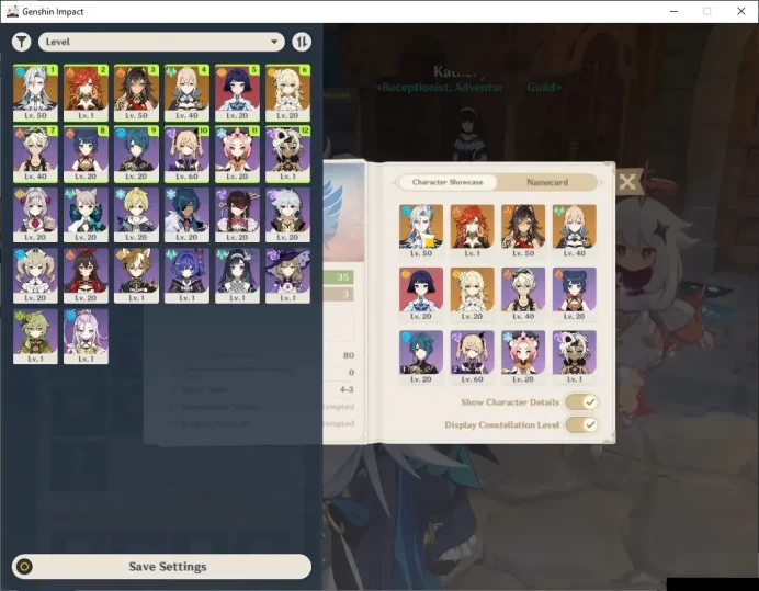 Asia|AR 35|2 Limited Mavuika, Neuvillette| Low Main Quest |BD Set|Mc Male|Take Mail|Check SS|(GI7227)