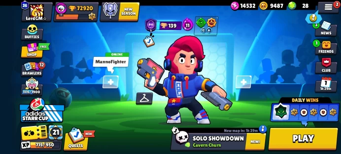 [Code A488] Colt Challenger / 72k Trophy + 400 Skins  / Highest Rank Legendary / Very Rare Skins