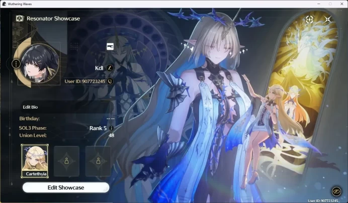 SEA|UL 48|Rank 5|1 Char Limited [Cartethyia R6 + Sign],Rebecca|Mc Female|TakeMail Check SS WW145B