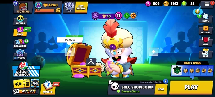 [Code A491] Level 160  + CR Level 57 / 42k Trophy + 230 Skins / Very Cheap