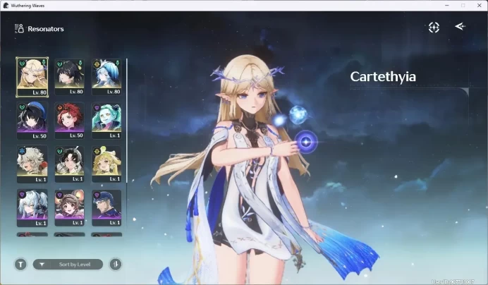 SEA|UL 51|Rank6|2 Char Limited [CartethiaRC6]+Sign,Shorekeeper,Rebecca|1255Astrite|Mc Female|TakeMail WW146B