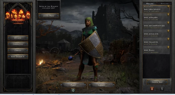 Diablo II / Full Mail Access / see the picture / Please Read Description / Tkvmx
