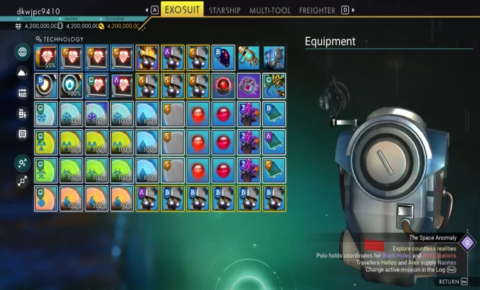 [STEAM] No Man's Sky Archive Account | Randomly Level S Spaceships + Level S Weapon + Level S Cargo Ship | Novice Recommendation | Full Access