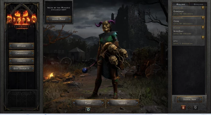 Diablo II / Full Mail Access / see the picture / Please Read Description / Berry