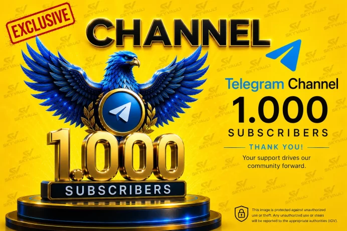 Telgram Account CHANNEL +1.000 Subscribers ⮞ Easy access ⮞ Can change Data ⮞ Fast Delivery