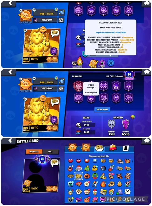 BS1198//Trophies 57204 Brawlers 102 Primes 26 In stock 1 pcs HEROINE BIBI + VOID FINX REBEL + NINJA CORSAIR COLT + CARL STRONG PUMPING