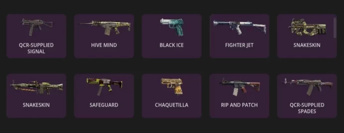 [Code A522] Level 87 + |Black Ices: 2|Universals: 14  / 84 Skins / Very Cheap