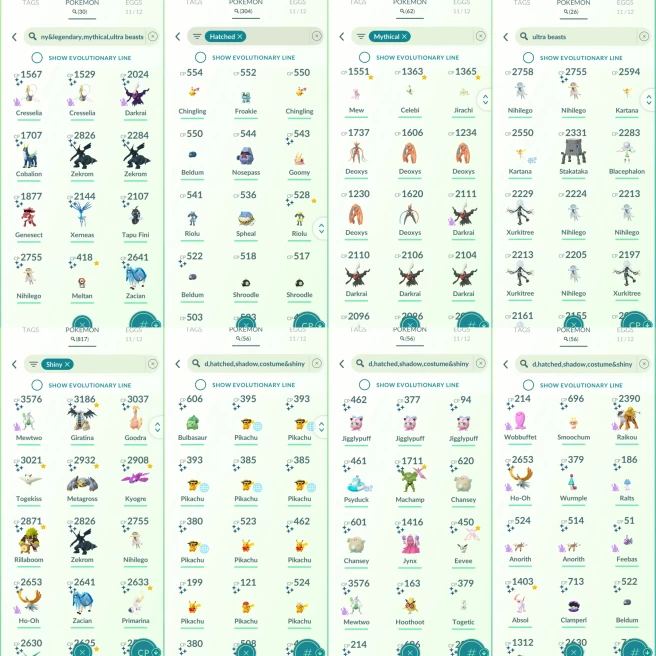 2351 Level 78 Mewtwo100 Complete Forme Zygarde Armored Mewtwo x1 (traded) 8/13/13 Shundo Dialga Origin