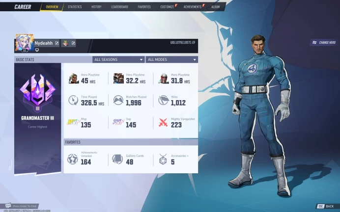 MR116//PC Steam Rank Platinum Battlepass Season 1 Darkhold 6 Lords Level 68 Balance 383 Lattice and 100 Units