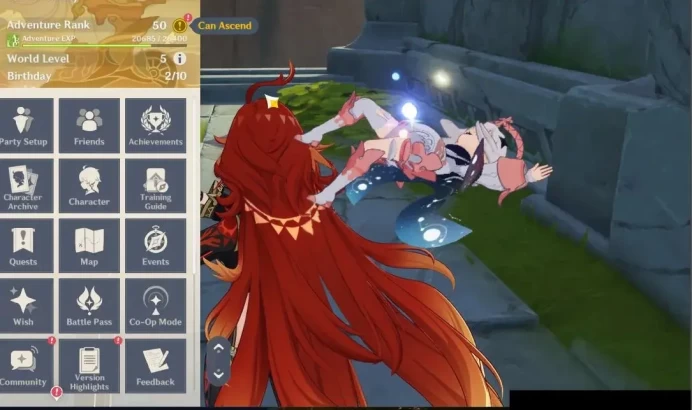 ASIA|AR 50|3 Limited|Mavuika,Zibai,Yelan +3(5*Standard Character) +1(5* Sign Weapon)|Male MC|Take Mail|Check SS|GI7288