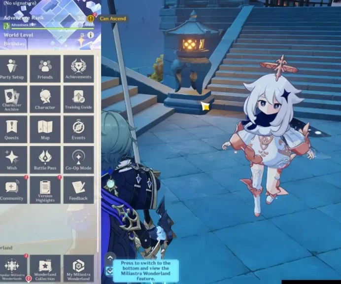 ASIA|AR 35|1 Limited+1(5*Weapon),Lohen+Sign|3 Standart(Diluc,Mona,Tighnari)|All Unset|Male MC|TakeMail|(GI7294)