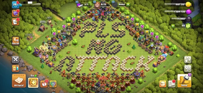 Best deal coc TH 18 | 11 equipment epic | free change name | Xp 197 | C6560