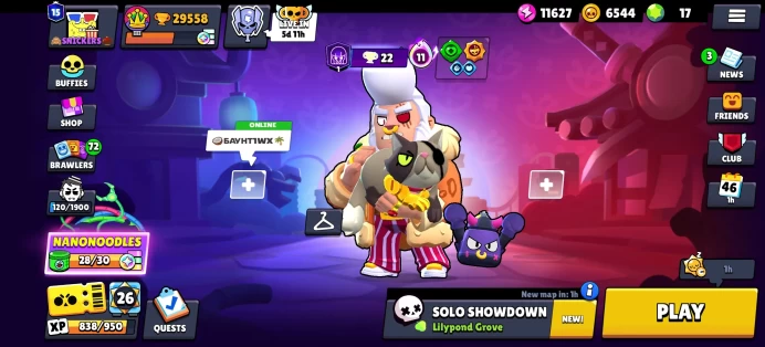 [Code A562] Level 80 / 29k Trophy + 108 Skins / Very Cheap