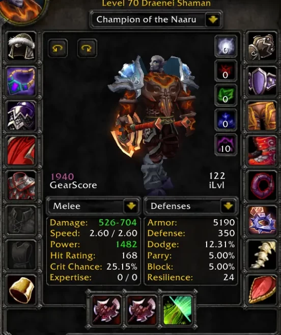 Alliance Spineshatter - Shaman 70◆DST◆1900 GS◆BiS ENH◆DST/Bloodlust◆PvP ENH 2000 GS◆3xT5◆2xA2 set◆2xA2 Weapon◆Attune◆Pfofs◆