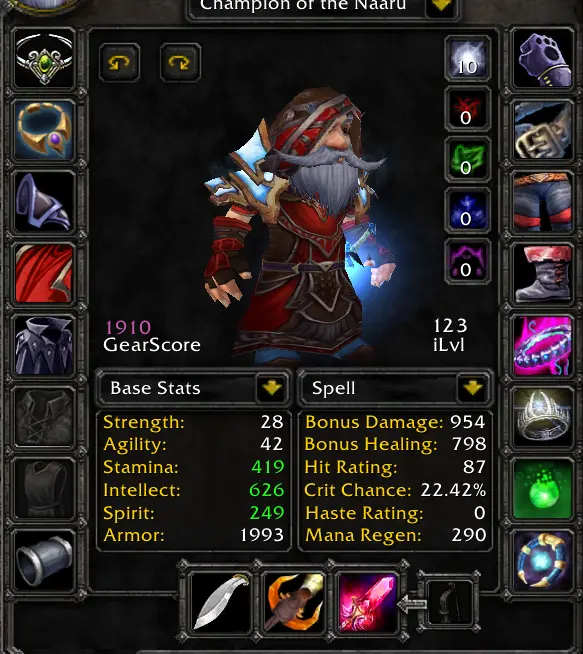 [A] Spineshatter - Gnome Mage 70◆BiS PvE 1900 + PvP 1900 GS◆4/5 T5◆2/5 A2 + A1◆280 Fly◆SSC/TK/Hyjal attuned◆