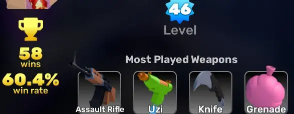 (ROBLOXRIVALS) ROBLOX2857//ACCOUNT WITH KEYTHE /10 PRIME WEAPONS /8 LEGENDARY SKINS /13 NORMAL SKINS /46 LVL /39 WEAPONS