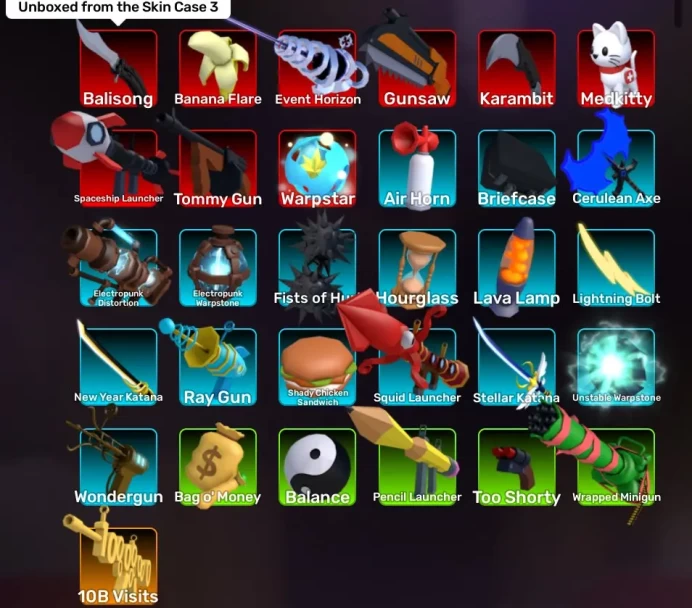 (ROBLOXRIVALS) ROBLOX2860//ACCOUNT WITH RIVALS LVL 191 | UNRANKED| 41 WEAPONS | 31 SKINS
