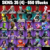35 skins [PC/PSN/XBOX] Captain Jones | Emma Frost | War Machine | Mysterio | Shuri | Gwenpool | Peelverine | Doom | AGCFN174
