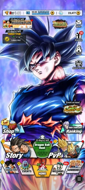 ANDROID ONLY+ 19K Chono Crytals+UL Goku Namek 8S+UL Goku Uis+Some Legends Limited+Event Farm (D286)