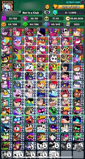 [SAFE DEAL] 34K TROPHY | 94 BRAWLER | 30 MAX | 21 HYPER | 233 SKINS | FULL ACCESS | INSTALLED DELIVERY 