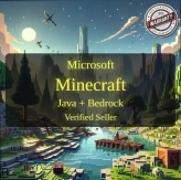 MINECRAFT | Microsoft | Java Edition + Bedrock Edition | Hypixel NO BAN | Full Access + Instant Delivery #LOT-140616