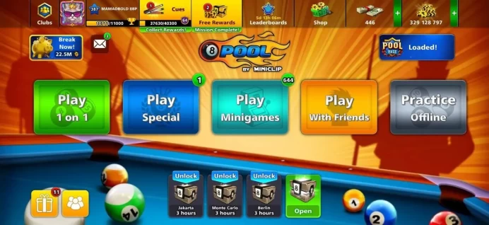LVL 378 • 330M Coins • 446 Cash • Galaxy Lvl 3 • 2 Max Stick • 20 Legendary • Power 64 - Code 4451