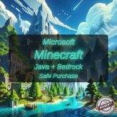 MINECRAFT | Microsoft | Java Edition + Bedrock Edition | Hypixel NO BAN | Full Access + Instant Delivery #LOT-140618