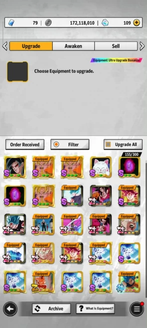 ANDROID+IOS- Team Hybird+Legends GokuHit 13s+ss3 goku mini 8s+Gohan Blue+gokufrieza+ Have equip+ Event Farm (D290)
