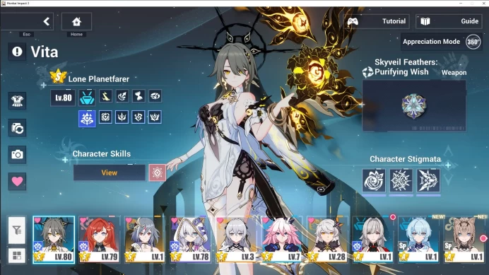 HI8//7000 crystals + Vita 4/4 with skin, Senadina, Theresa, Senti