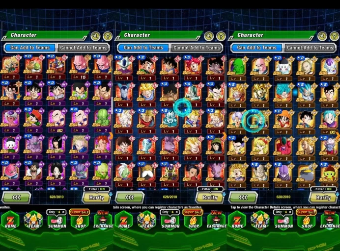 2012 - IOS Android - Level 234 - Stone 968 - Lr 15 - Ur 42 - All Character 1082