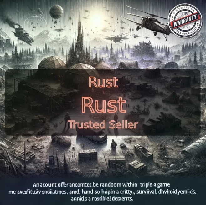 FRESH RUST Account 600-800 Hours | REGION FREE #LOT-140634