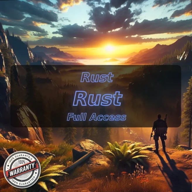 FRESH RUST Account 600-800 Hours | REGION FREE #LOT-140636