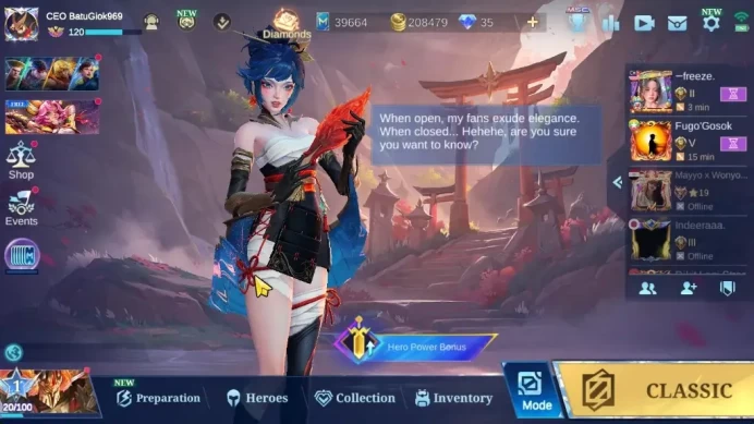 Hero 132|Skin 593|High Immo 126|Legend[Granger,Saber,Miya],Aspiran[Fanny,Vexana,ChangE,Angela],11LBox|Many Skin|CheckSS|MLBB2236
