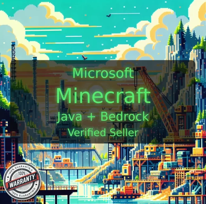MINECRAFT | Microsoft | Java Edition + Bedrock Edition | Hypixel NO BAN | Full Access + Instant Delivery #LOT-140691