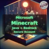 MINECRAFT | Microsoft | Java Edition + Bedrock Edition | Hypixel NO BAN | Full Access + Instant Delivery #LOT-140692