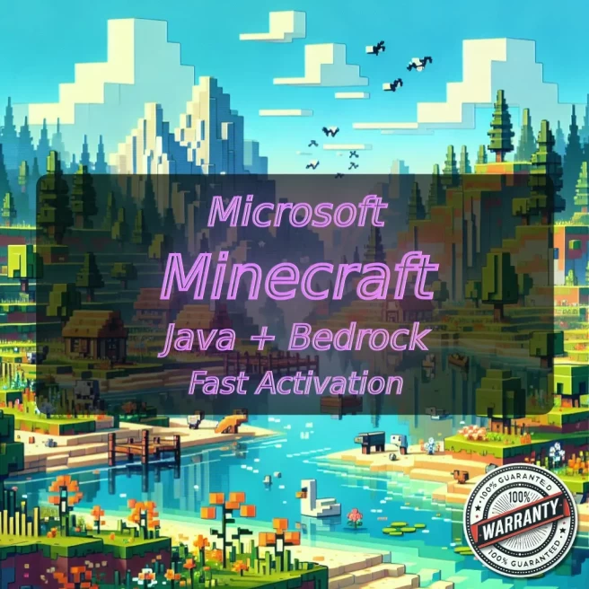 MINECRAFT | Microsoft | Java Edition + Bedrock Edition | Hypixel NO BAN | Full Access + Instant Delivery #LOT-140696