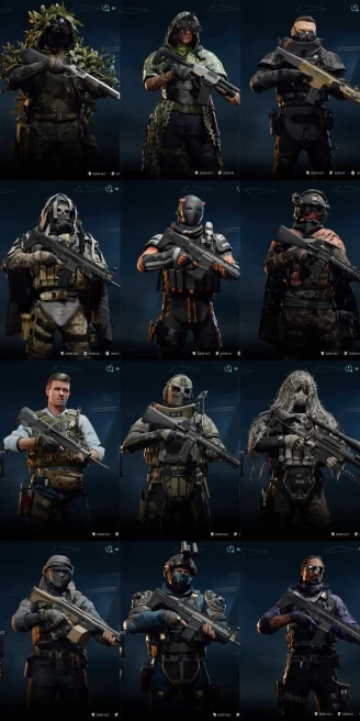 2009 - All Platform - Level 26 - Warzone , BO6 - MW2 - Og Nikto - Og Battle Passes - Event Camos - Total Operator 81