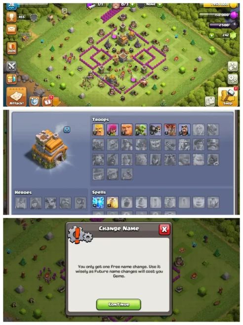 Clash of Clans | Town HALL 6 Account | Full Access | Instant Delivery