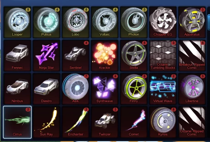 RL372 // ACCOUNT with Fennec, TW Standart Boost, 25+ BM's (K)