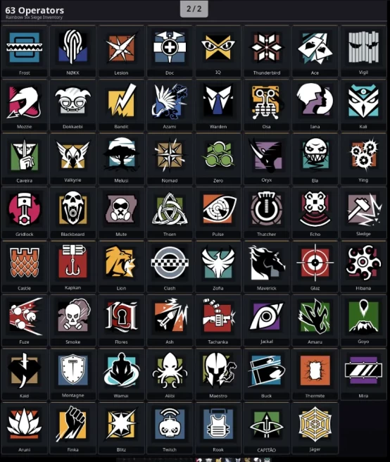 [PC/PSN/XBOX] | Level 150 | 108 Skins | 63 Operators | 4xBlack Ice | 3xUniversal | 2xSeasonals | Uplay Account | Full Access | #