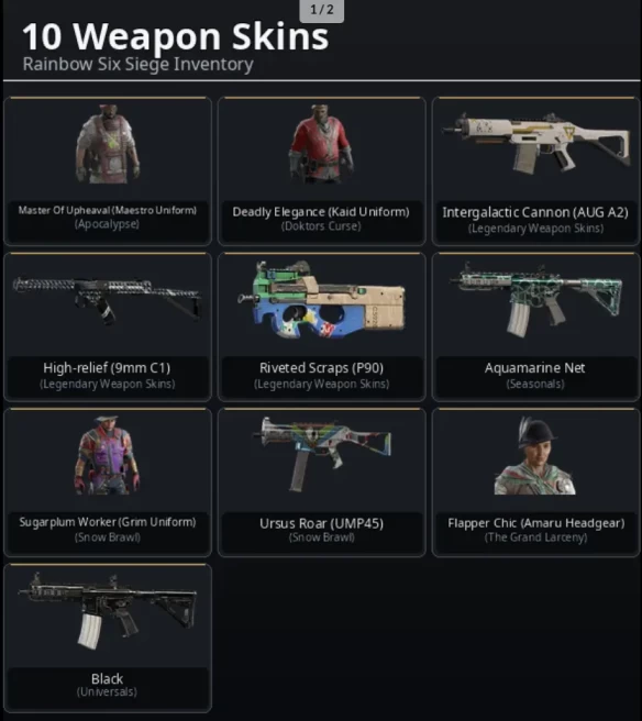 [PC/PSN] | Level 100 | 38 Skins | 42 Operators | 4xBlack Ice | 1xUniversal | 1xSeasonals | Uplay Account | Full Access | #