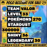 Level 33 PTC | 36x Shiny | Shadow Suicune + Genesect | 300K Stardust | Full Access! MKG01235